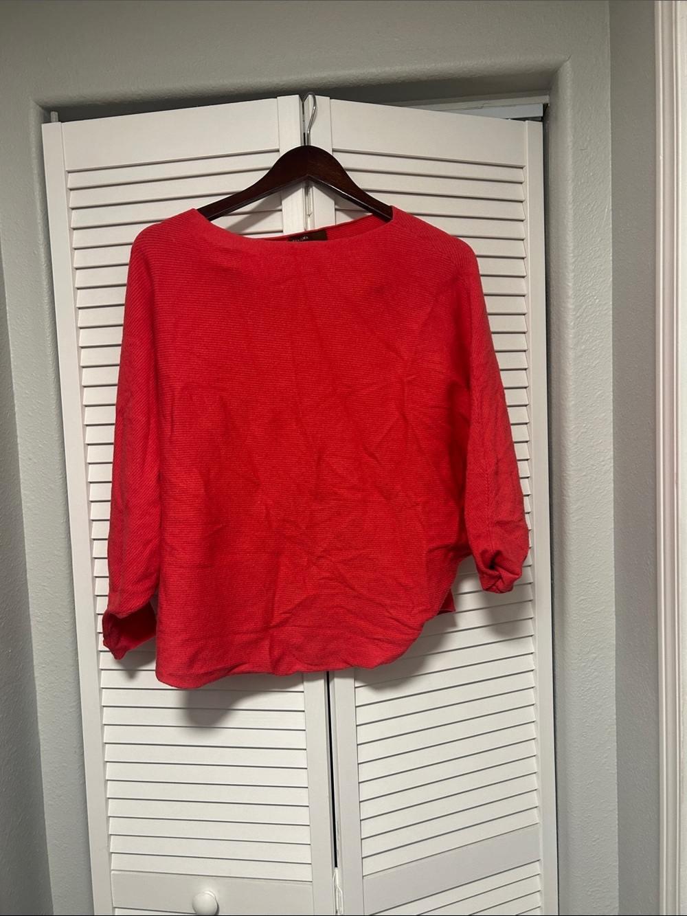 Kerisma Bright Red Boatneck Pullover